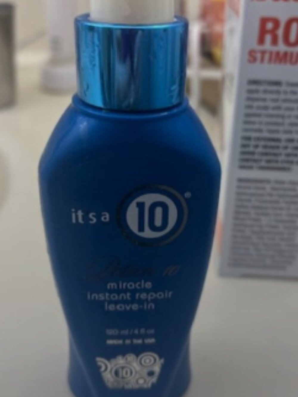It's a 10 Miracle Hair Repair Leave In Conditioner 4 ounce NEW